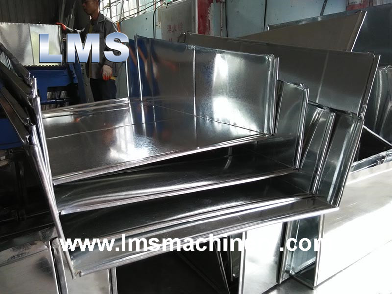 Máquina para fabricar ductos