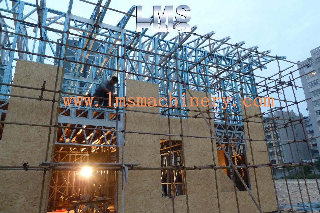 light steel frame house machine