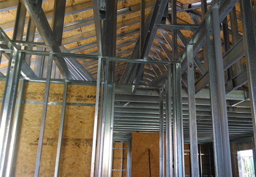 m&aacute;quina ligera de la casa del marco de acero