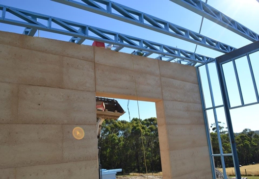 m&aacute;quina ligera de la casa del marco de acero
