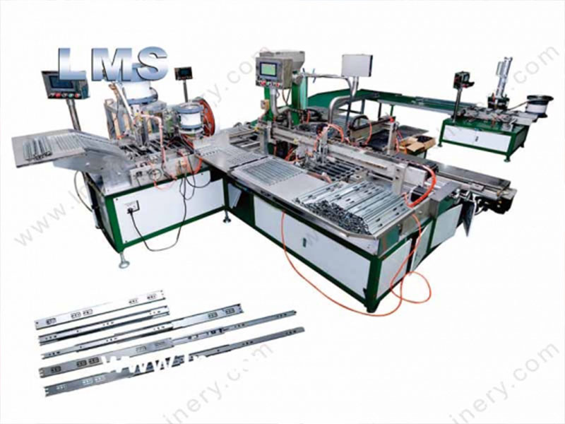 Cadena De Producción De Canal Deslizante Telescópica Automática Completa