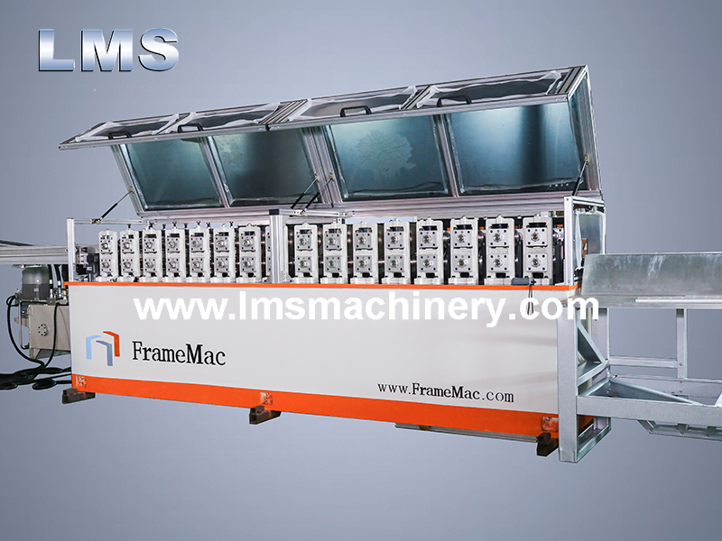 Línea de producción de techos de rejilla de alta velocidad